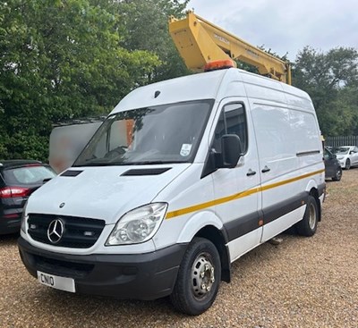 Lot 8 - 2010 Mercedes Sprinter 513 CDI Cherry Picker Euro 4