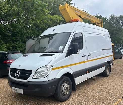 Lot 8 - 2010 Mercedes Sprinter 513 CDI Cherry Picker Euro 4