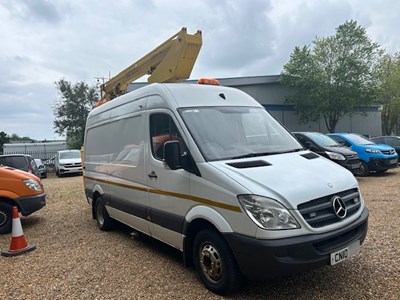 Lot 8 - 2010 Mercedes Sprinter 513 CDI Cherry Picker Euro 4