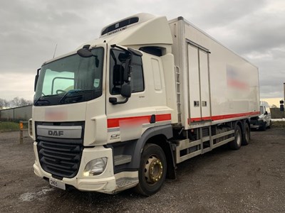 Lot 41 - 2016 (65 plate) DAF CF 330 Fridge 6x2 Truck Euro 6