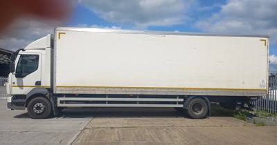 Lot 3 - 2012 (61 plate) Volvo FL-240 rigid box Euro 5