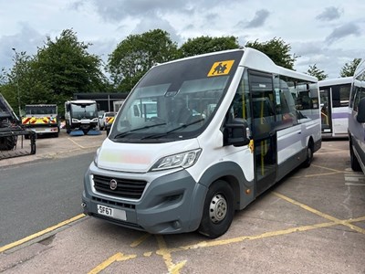 Lot 6 - 2017 (67 Plate) Fiat Ducato 42 Multijet II S-A 16 Seater Minibus Euro 6 NON RUNNER