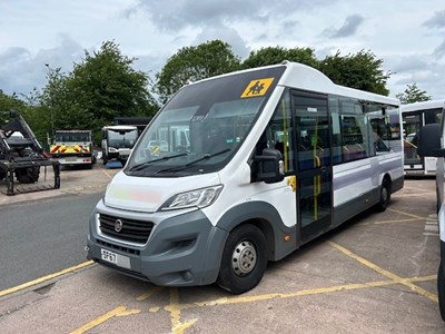 Lot 6 - 2017 (67 Plate) Fiat Ducato 42 Multijet II S-A 16 Seater Minibus Euro 6 NON RUNNER