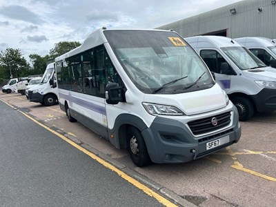 Lot 6 - 2017 (67 Plate) Fiat Ducato 42 Multijet II S-A 16 Seater Minibus Euro 6 NON RUNNER