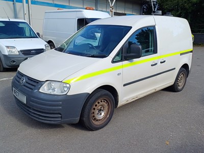 Lot 25 - 2007 Volkswagen Caddy Panel Van Euro 4