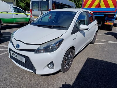 Lot 20 - 2014 Toyota Yaris 5 Door Hatchback Petrol Hybrid Euro 5