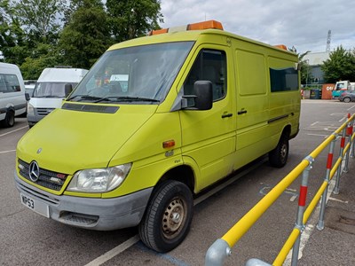 Lot 8 - 2004 (53 Plate) Mercedes Sprinter 4x4 Panel Van Euro 3