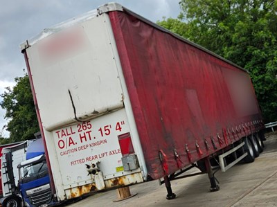Lot 62 - 2008 Lawrence David Pillarless Tautliner Trailer