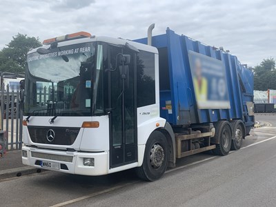 Lot 13 - 2010 Mercedes Econic 2629 26t 6x2 Refuse Collection Vehicle Euro 5