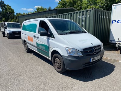 Lot 18 - 2012 (61 Plate) Mercedes Vito 113 CDI Euro 5