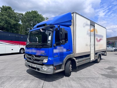 Lot 6 - 2013 (62 Plate) Mercedes Atego Bluetec 5 816 Rigid Box Euro 5