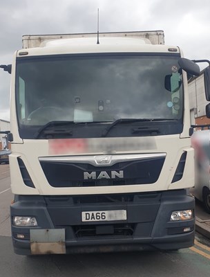 Lot 11 - 2017 (66 Plate) MAN TGM 18.250 Rigid Curtainside Euro 6