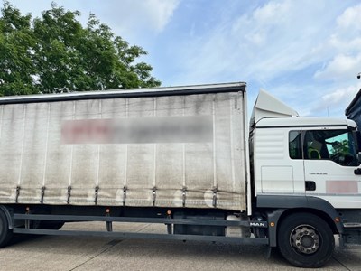 Lot 20 - 2017 (66 plate) MAN TGM 18.250 Rigid Curtainside Euro 6