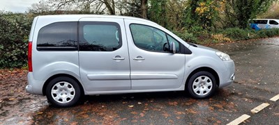 Lot 34 - 2010 Peugeot Partner Tepee S HDI 75 Wheelchair Access Vehicle with Electric Winch Euro 4