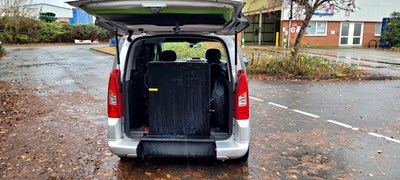 Lot 34 - 2010 Peugeot Partner Tepee S HDI 75 Wheelchair Access Vehicle with Electric Winch Euro 4