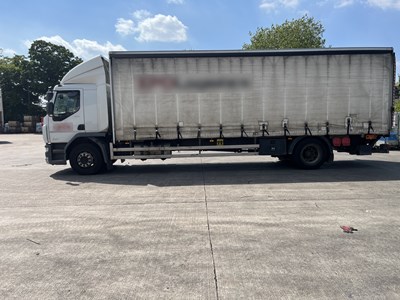 Lot 18 - 2017 (66 plate) DAF LF 250 FA Rigid Curtainside Lorry Euro 6