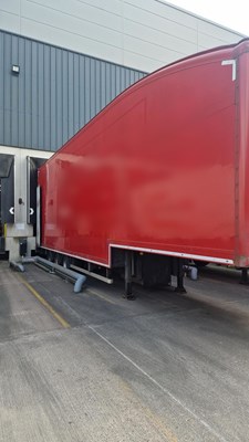 Lot 24 - 2014 Cartwright Box Double Lift Deck Trailer