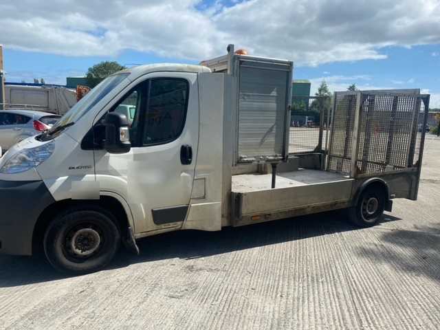Ducato Razorback Lot 9 - 2013 Fiat Ducato 33 Multijet MWB Razorback