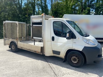 Lot 9 - 2013 Fiat Ducato 33 Multijet MWB Razorback With Loading Ramp Euro 5