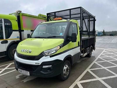 Lot 4 - 2017 (67 Plate) Iveco Daily 50C15 Cage Tipper Euro 5