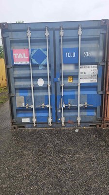 Lot 40 - TAL 40ft Shipping Container