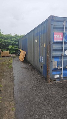 Lot 40 - TAL 40ft Shipping Container