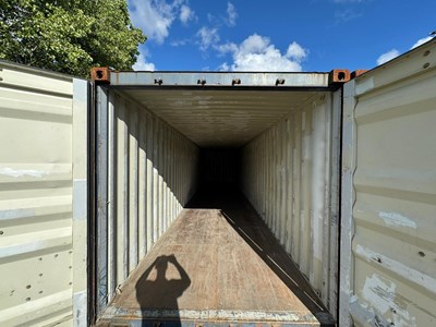Lot 40 - TAL 40ft Shipping Container