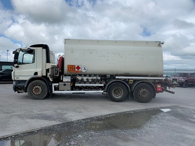 Lot 21 - 2013 (63 Plate) DAF CF75 360 Tanker Euro 5