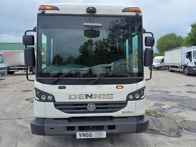 Lot 15 - 2017 (66 plate) Dennis Elite 6 26000kg 6x2 Refuse Vehicle Euro 6