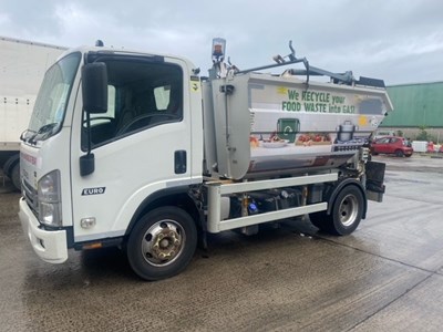 Lot 6 - 2017 Isuzu Urban N75.150 4x2 Food Waste Refuse Vehicle Euro 6