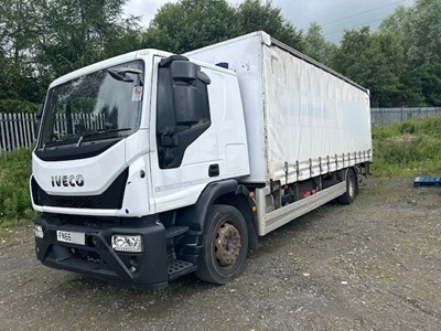 Lot 38 - 2016 (66 Plate) Iveco Eurocargo 180E25P S-A Rigid Curtainside Euro 6