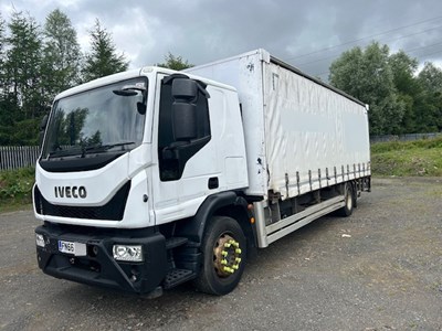 Lot 36 - 2016 (66 Plate) Iveco Eurocargo 180E25P S-A Rigid Curtainside Euro 6