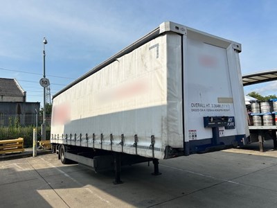 Lot 45 - 2011 Don Bur UB18AW Single Axle Rigid Curtainside Trailer