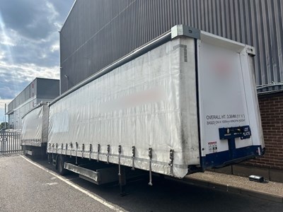 Lot 46 - 2011 Don Bur UB18AW Single Axle Rigid Curtainside Trailer