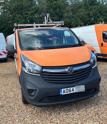 Lot 18 - 2014 (64 Plate) Vauxhall Vivaro Van Euro 5