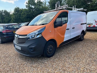 Lot 18 - 2014 (64 Plate) Vauxhall Vivaro Van Euro 5