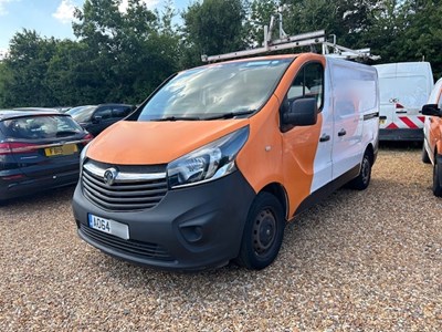 Lot 67 - 2014 (64 Plate) Vauxhall Vivaro Van Euro 5