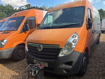 Lot 20 - 2017 (66 Plate) Vauxhall Movano F3500 Euro 6 NON RUNNER