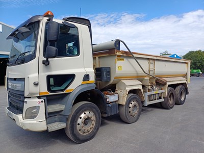 Lot 80 - 2015 (65 Plate) DAF CF 400 FAD 8x4 Tipper Euro 6