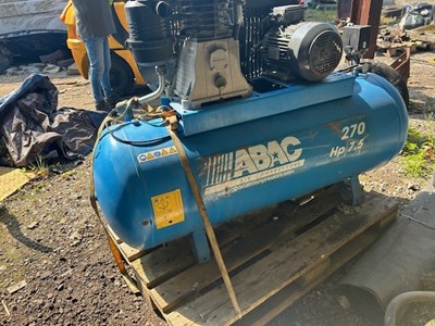 Lot 46 - ABAC 270 HP 7.5 Compressor