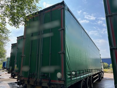 Lot 33 - 2016 SDC Curtainside Trailer