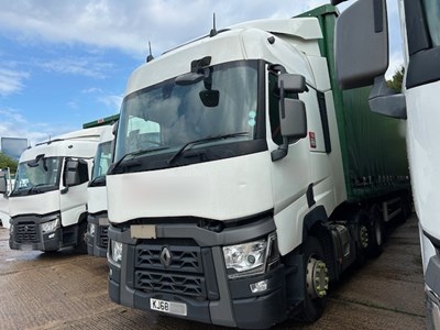 Lot 16 - 2019 (68 Plate) Renault T480 Comfort 6x2 Tractor Unit Euro 6