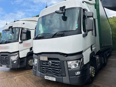 Lot 6 - 2017 (67 plate) Renault T480 Comfort 6X2 Tractor Unit Euro 6