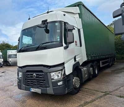 Lot 14 - 2018 (68 Plate) Renault T480 Comfort 6x2 Tractor Unit Euro 6