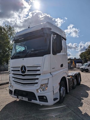 Lot 39 - 2018 (68 Plate) Mercedes-Benz Actros 2551 Tractor Unit Euro 6